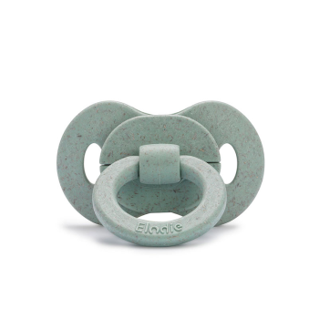 Image showing the Natural Rubber Latex Orthodontic Bamboo Dummy, 0 - 6 Months, Mineral Green product.