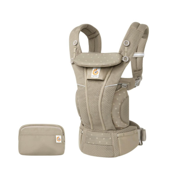 Image showing the Omni Breeze Baby Carrier, Soft Olive Diamond product.